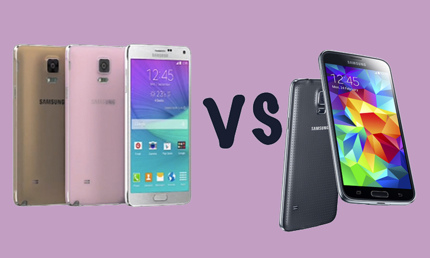 So sánh Samsung Galaxy Note 4 vs Galaxy S5