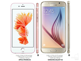 iPhone 6s so sánh Galaxy S6: 6 điểm thắng, 8 điểm thua
