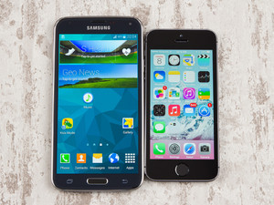 So sánh Samsung Galaxy S5 và iPhone 5S