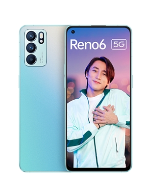 Điện thoại di động OPPO Reno6 5G 128/8GB Chính Hãng (Blue silver)