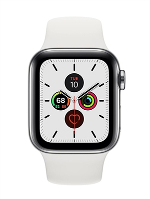 Apple watch series 5 GPS 44mm Aluminum Case with Sport Band (Silver)