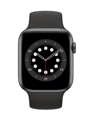 Đồng hồ thông minh Apple Watch Series 6 GPS 40mm - Viền nhôm dây cao su (Đen) Chính hãng VN/A