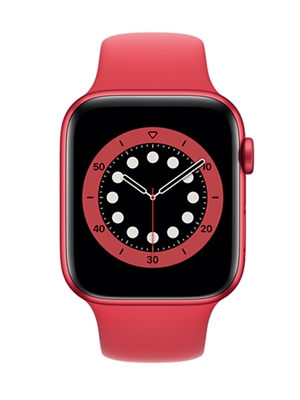 Đồng hồ thông minh Apple Watch Series 6 GPS 40mm - Viền nhôm dây cao su (Đỏ) Chính hãng VN/A
