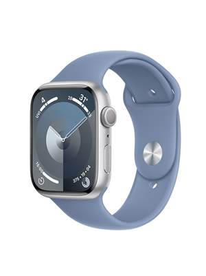 Đồng hồ thông minh Apple Watch Series 9 - GPS + LTE, 41mm - Vỏ Nhôm Dây Cao Su - VN/A (Silver)