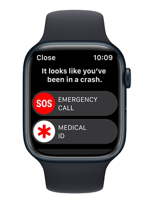 Apple Watch Series 8 GPS + 4G, 41mm - Viền nhôm dây cao su - VN/A (Midnight)
