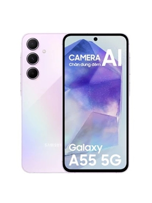 Điện thoại Samsung Galaxy A55 5G Violet (8GB/128GB) Chính hãng